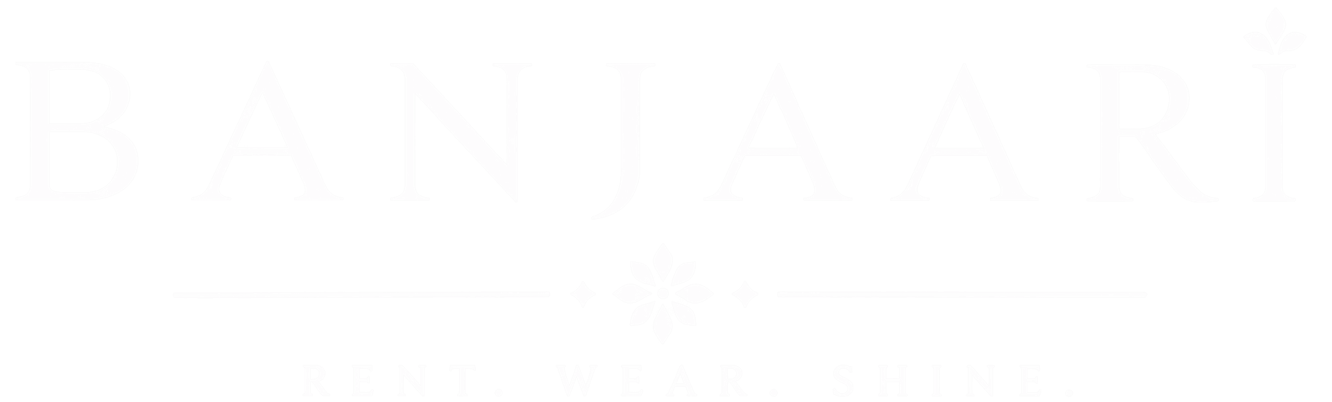 Banjaari — Rent. Wear. Shine.