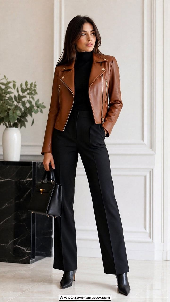 Olive soft jacket outfit for rental